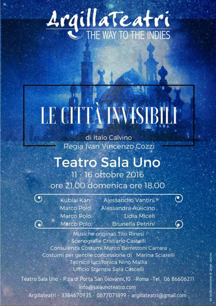 Le città invisibili - Italo calvino Regia di Ivan Vincenzo Cozzi